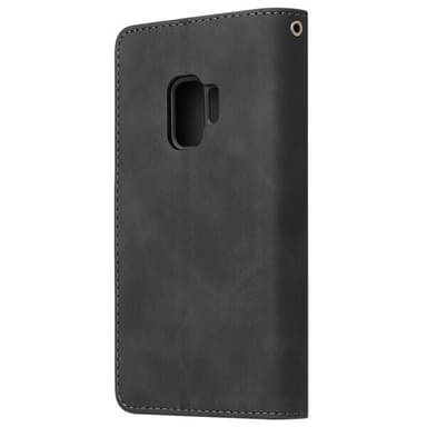Vaakatason Läppäkotelo kortti- ja kolikkolokeroilla - Samsung Galaxy S9