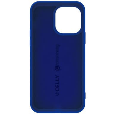 Cromomag Pehmeä kumikotelo MagSafe iPhone 15 Pro Sininen