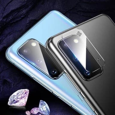 Linssisuoja 2.5D 9H karkaistua lasia Samsung Galaxy S20 Takakameraan