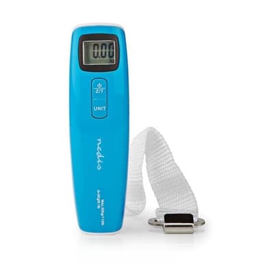 Nedis Digitaalinen matkatavaravaaka, 50kg - Sininen/Valkoinen