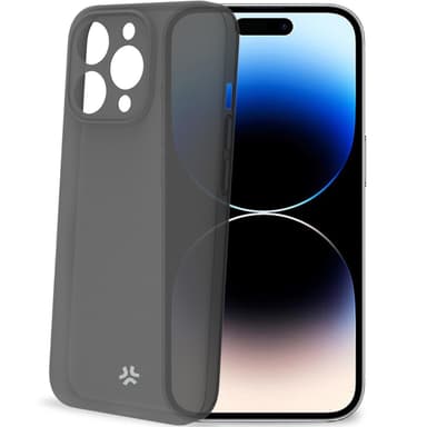 SPACE Super Thin Case iPhone 15 Pro musta