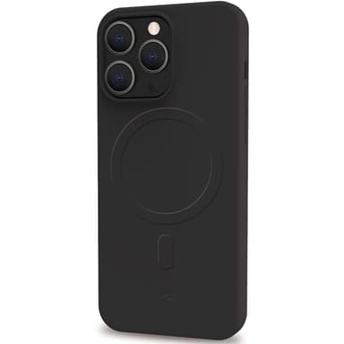 Cromomag Pehmeä kumikotelo MagSafe iPhone 15 Pro Max Black