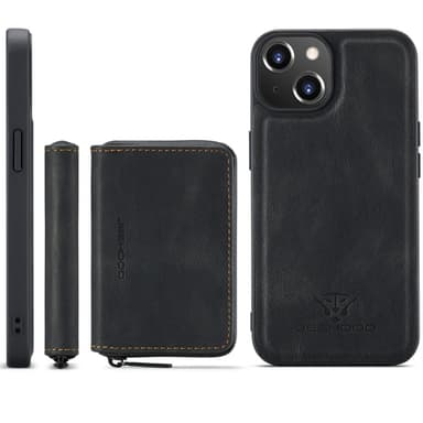 Sonyn puhelimen lompakkokotelon kansi magneettisella irrotettavalla lompakolla Sony Xperia 1 III