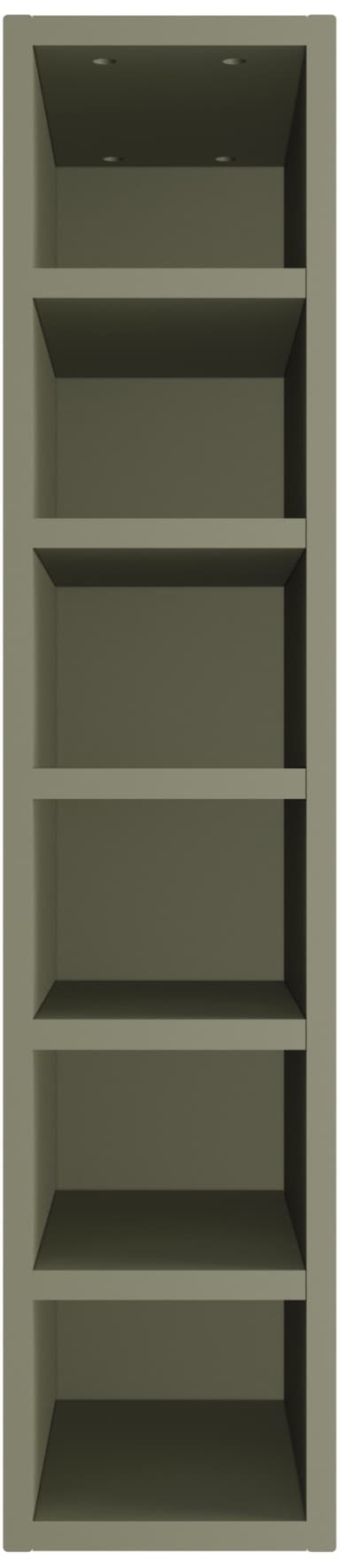 Epoq Canvas Olive viinihylly 20x92 (vihreä)