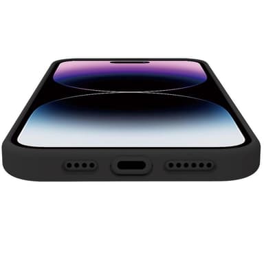 Cromomag Pehmeä kumikotelo MagSafe iPhone 15 Pro Max Black
