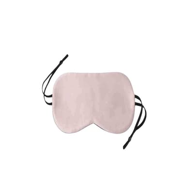 100% Mulberry Silk Sleep Eye Eye Mask Vaaleanpunainen