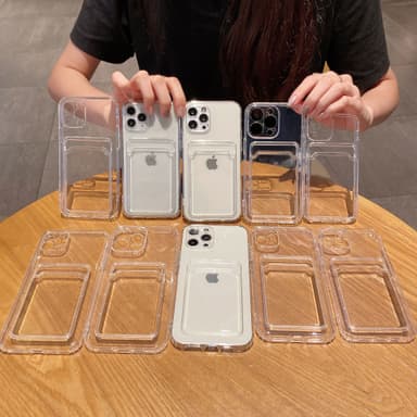 Suojaava magneettikotelo iPhone 16 -sarjalle korttitelineellä iPhone 16 Pro