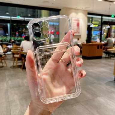 Suojaava magneettikotelo iPhone 16 -sarjalle korttitelineellä iPhone 16 Pro