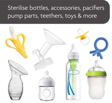 Baby Brezza Advanced höyrysterilointilaite ja kuivain BRZ0069