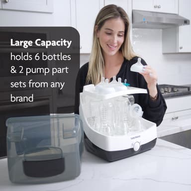Baby Brezza SuperFast sterilointilaite ja kuivain BRZ0083
