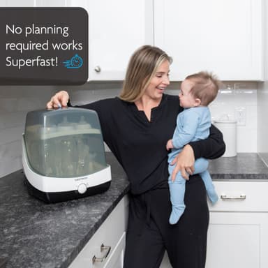Baby Brezza SuperFast sterilointilaite ja kuivain BRZ0083