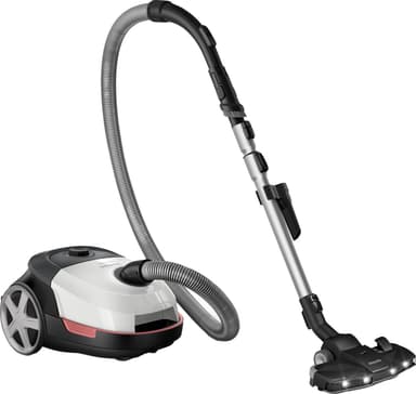Philips 6000 pölypussillinen pölynimuri XD6122/12 (arktisenvalkoinen)