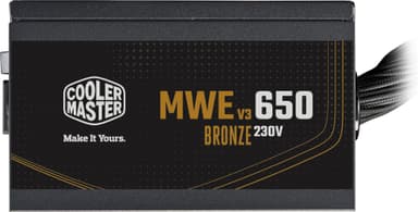 Cooler Master MWE Bronze V3 650 W virtalähdeyksikkö