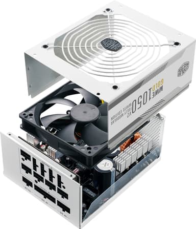 Cooler Master MWE Gold V2 ATX 3.1 1050 W White virtalähdeyksikkö