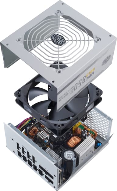 Cooler Master MWE Gold V2 ATX 3.1 White 850 W virtalähdeyksikkö