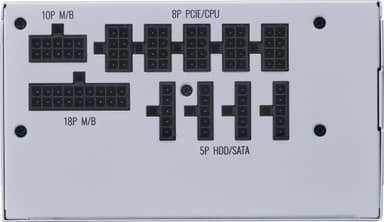 Cooler Master MWE Gold V2 ATX 3.1 White 850 W virtalähdeyksikkö