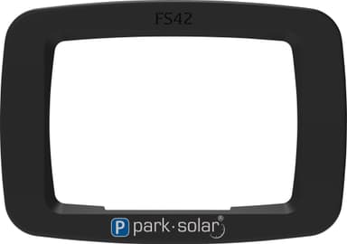 Park Solar Digital sähköinen pysäköintikiekko FS42 (musta)