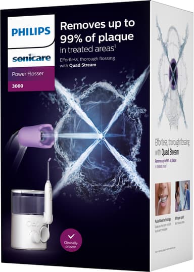 Philips Sonicare Power Floss 3000 hammasvälisuihku HX3711/20 (valk.)