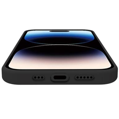 Cromomag Magnetic Soft kumikotelo MagSafe iPhone 15 Pro Black