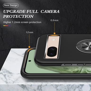 Google Pixel 8A Invisible God Ring -sarjan puhelinkotelo