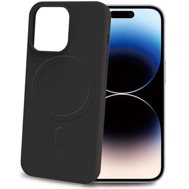 Cromomag Magnetic Soft kumikotelo MagSafe iPhone 15 Pro Black