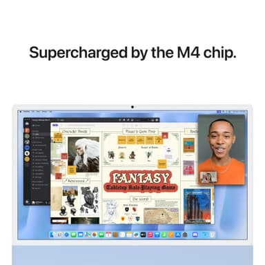 iMac 24" M4 10/10/512 (sininen)