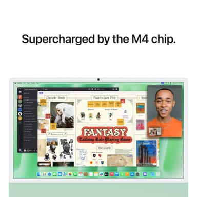 iMac 24" M4 10/10/512 (vihreä)