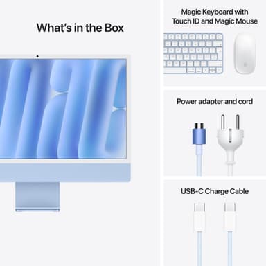 iMac 24" M4 10/10/256 (sininen)