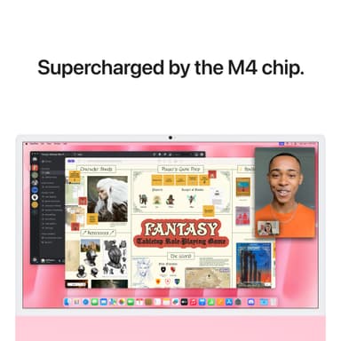 iMac 24" M4 10/10/256 (vaaleanpunainen)