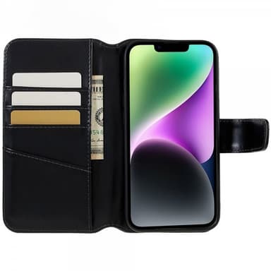Nordic Covers iPhone 14 Plus Kotelo MagLeather Raven Black