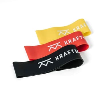 Kraftmark Kuminauha liikuntasilmukan nauhaan 3-pack
