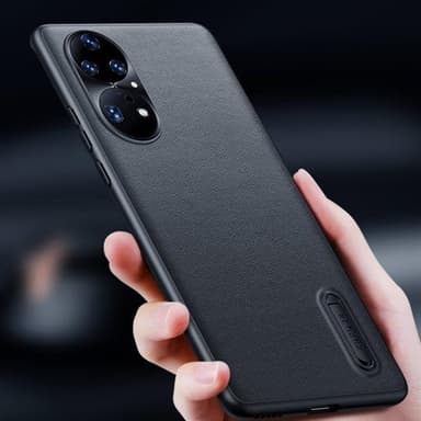 Takakansi telineellä Huawei P50 Pro - Musta