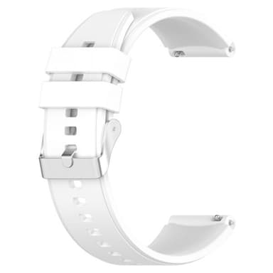 Silikonarmband till Huawei Watch GT 3 Pro 43mm - vit