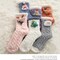 Jouluiset sumeat sukat naisille, 3 paria Vaaleanpunainen 26x8 cm