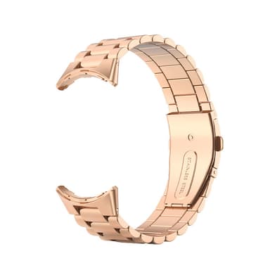Ruostumattomasta teräksestä valmistettu kelloranneke Ruusukulta 2 cm Google pixel watch