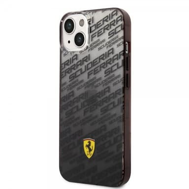 Ferrari iPhone 14 Kuori Gradient Scuderia Musta