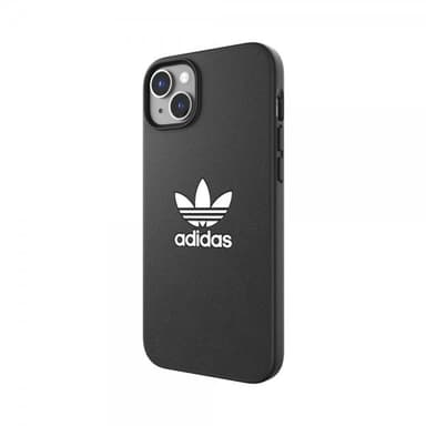Adidas iPhone 14 Plus Kuori Trefoil Snap Case Musta