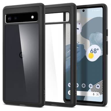 Spigen Google Pixel 6a Kuori Ultra Hybrid Matte Black