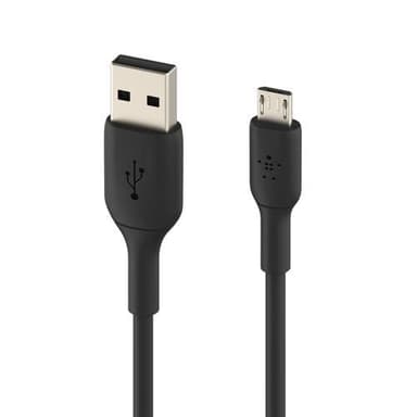 Belkin USB-A - MicroUSB, musta (1m)
