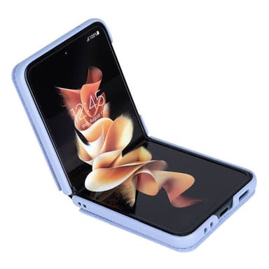 Nillkin Qin Vegaaninen Nahka Kuori Samsung Galaxy Z Flip 4 - Laventeli