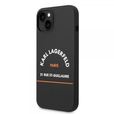 Karl Lagerfeld iPhone 14 Plus Kuori Rue St Guillaume Musta