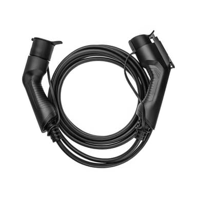 GREENCELL Laddkabel Elbil EV18 Typ1 5m 3.6kW 16A 1-FAS Svart IP55