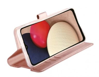 Vivanco Samsung Galaxy A23 5G Kotelo Classic Wallet Ruusukulta