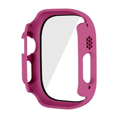 Kansi lasikuorella Apple Watch Ultra (49mm) - Tummanpunainen