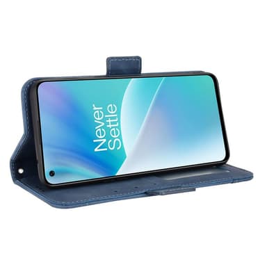 SKALO OnePlus Nord 2T 5G 6-lokeroa Lompakkokotelo - Sininen