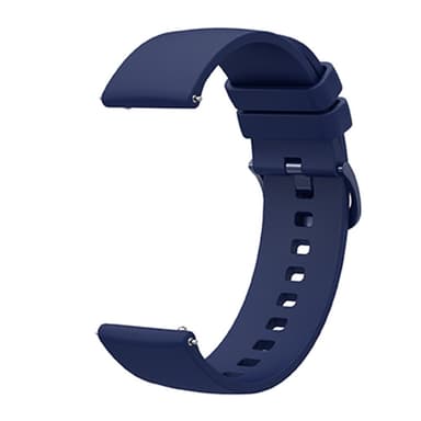 SKALO Silikoniranneke Garmin Vivomove 3 - Tummansininen