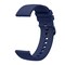 SKALO Silikoniranneke Samsung Watch 4 Classic 42mm - Tummansininen