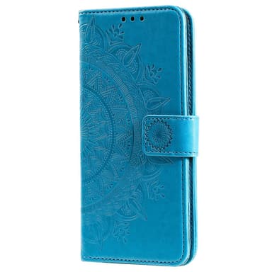 SKALO OnePlus 10T 5G Mandala lompakkokotelo - Sininen