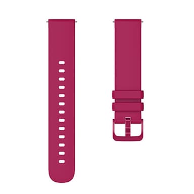 SKALO Silikoniranneke Samsung Watch 4 44mm - Viininpunainen