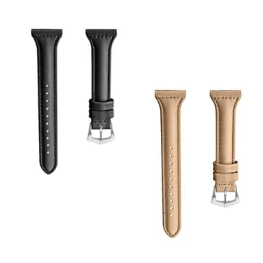 SKALO Ranneke nahkaa Garmin Venu 2S - Beige